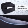 BAGSMART Toiletry Bag for Men, Hanging Travel Toiletry Organizer Large Dopp Kit for Men, Water Resistant Travel Bag Shaving Bag for Toiletries Accessories, Door Room Essentials, Black - Image 5