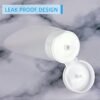 TSA Approved Travel Bottles Set for Toiletries Travel Size Containers Kit 4 Pack Portable Leak Proof Refillable Squeeze Cosmetic Airplane Essential Shampoo Hair Conditioner Body Lotion Bath Shower Gel - Image 4