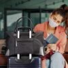 ECOSUSI Duffle Bag Weekender Bag Nylon Overnight Bag Travel Tote Carry On Bag with Trolley Sleeve for Travel, Sports - Image 3