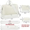 Travel Weekender Bag for Women, Overnight Bag with Shoe Compartment Oversized Travel Duffel Bag Carry On Tote 21" - Image 7
