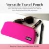 KUSSHI Neoprene Zipper Makeup Brush Pouch and Travel Pencil Case for Beauty Tools, Pencils, Brushes & Small Accessories - Makeup Brush Bag Pouch for Organization and Travel Items - Image 5
