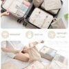 Packing Cubes for Travel, PACTIVE 9 Set Luggage Organizers with Toiletry Bag, Shoe Bag, Electronics Bag, Compression Cells, Travel Accessories Essentials - Image 6