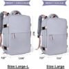 coowoz Large Travel Backpack For Women,Carry On Backpack Flight Approved,Hiking Backpack Waterproof Outdoor Sports Rucksack Casual Daypack - Image 2