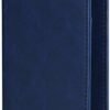 EpicGadget RFID Blocking Premium Leather Passport Holder Travel Wallet Cover Case (Navy Blue)
