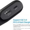 XTAR PB2SL 18650 Battery Charger with XTAR QC3.0 18W Wall Charger USB C Port 21700 Battery Charger with USB Output Function for 18650 20700 21700 Batteries-Not Included Batteries - Image 4