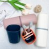 Toothbrush Travel Case Portable Travel Toothbrush Holder Toothbrush and Toothpaste Travel Case for Bathroom Travel Camping School Toothbrush Travel Containers - Image 7