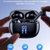 Wireless Earbuds Bluetooth Headphones, 40H Playtime Stereo IPX5 Waterproof Ear Buds, LED Power Display Cordless in-Ear Earphones with Microphone for iOS Andriod Cell Phone Sports - Image 3