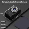 56MP 5K Digital Camera 10X Optical Zoom, Front and Rear Dual Cameras with 2.8" IPS Touch Screen, Video Vlogging Cameras for Photography with 64G Micro Card, Compact Point and Shoot Cameras for Gifts - Image 5