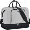 Travel Weekender Bag for Women, Overnight Bag with Shoe Compartment Oversized Travel Duffel Bag Carry On Tote 21"
