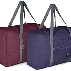 For Spirit Airlines Personal Item Bag 2 Pack Travel Duffle Bag, Weekender Bags Underseat Carry-on Luggage for Women and Girls