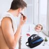 BAGSMART Travel Toiletry Bag for Men, Dopp Kit Water Resistant Shaving Bag for Toiletries Accessories, Black-Medium - Image 6