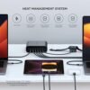 Satechi 200W 6-Port GaN Charger - 2X 140W USB-C and 4X USB-C, Fast Charging Travel Station for Apple and Most Thunderbolt Devices - Image 5