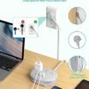 Alitayee USB C Portable Travel Power Strip with 3 Outlets 3 USB Ports Fast Charge, USB Extension Cord with Flat Plug and 3ft Wrapped Around Extension Cord for Cruise Travel Home Office - Image 5