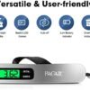 BAGAIL Digital Luggage Scale, 110lbs Hanging Baggage Scale with Backlit LCD Display, Portable Suitcase Weighing Scale, Travel Luggage Weight Scale with Hook, Strong Straps for Travelers - Image 6