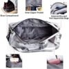 Small Gym Bag Duffle for Women Men with Shoe Compartment & Wet Pocket, Sports Workout Tote Duffel Bag with Shoulder Strap for Travel Dance Yoga, Weekender Overnight Weekend Bag - Image 6