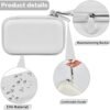 ALLPRIMO Case Compatible with Anker for PowerCore 10000 Portable Charger 10000mAh Power Bank. Battery Pack Charger Storage Holder for Anker Nano Power Bank (Box Only)- White - Image 3