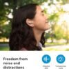 Sennheiser MOMENTUM True Wireless 4 Smart Earbuds with Bluetooth 5.4, Crystal-Clear Sound, Comfortable Design, 30-Hour Battery Life, Adaptive ANC, LE Audio and Auracast - Black Graphite - Image 3