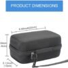 RAIACE Hard Travel Storage Case Compatible with Anker 27,650mAh 250W PowerBank + Anker 100W Charging Base. (case only) - Black - Image 5