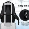 Bagsure Travel Laptop Backpack, Business Water Resistant Laptop Backpack with USB Charging Port, College Bag for Men & Women - Image 7