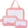 MAANGE Toiletry Bag for Women Men, Translucent Waterproof Makeup Cosmetic Bag Travel Organizer for Accessories, Toiletries - Image 8