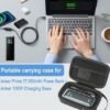 RAIACE Hard Travel Storage Case Compatible with Anker 27,650mAh 250W PowerBank + Anker 100W Charging Base. (case only) - Black - Image 6