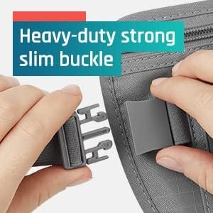 Money belt for travel - RFID slim passport holder men/women travel wallet hidden pouch under clothes to protect your information and money travel fanny pack for men/women bag travel essentials - Image 7