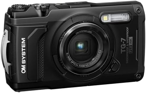 OM SYSTEM Tough TG-7 Black Underwater Camera, Waterproof, Freeze Proof, High Resolution Bright, 4K Video 44x Macro Shooting (Successor Olympus TG-6) - Image 2
