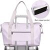 Travel Duffel Bag, Sports Tote Gym Bag, Shoulder Weekender Overnight Bag for Women - Image 5