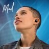 Skullcandy Mod In-Ear Wireless Earbuds, 34 Hr Battery, Microphone, Works with iPhone Android and Bluetooth Devices - Grey/Blue - Image 8