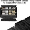 Travel Toiletry Bag,Large Hanging Toiletry Bags for Traveling Women, Water-resistant Makeup Travel Bags - Toiletry Bag for Travel Size Essentials Accessories Cosmetics -Perfect Gifts for Women - Image 5