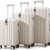 Hanke 20 Inch Carry On Luggage 22x14x9 Airline Approved Lightweight PC Hard Shell Suitcases with Wheels Tsa Luggage Rolling Suitcase Travel Luggage Bag for Weekender(Gray) - Image 9