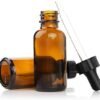 Yesker Amber Glass Bottles for Essential Oils with Glass Eye Dropper 30 ml (1oz) for Essential Oils, Chemistry Lab Chemicals, Colognes & Perfumes- Pack of 6 - Image 4