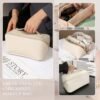 Travel Cosmetic Bag - Multifunctional Makeup Bag for Easy Access, Waterproof, Large-capacity, with Handle and Divider - Image 5