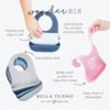 Bella Tunno Wonder Bib - Adjustable Silicone Baby Bibs for Boys, Durable and Waterproof BPA Free Silicone - Image 5
