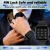 Smart Watch (Answer/Dial Call), 1.91" Full Touch Screen Smart Watch for Android & iOS Phones with Heart Rate & Sleep Monitor,Multi-Sport Modes,Voice Assistant,Fitness Smart Watch for Women Men - Image 2
