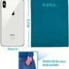 Teal RFID Genuine Leather Passport Wallet - Image 3