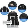 Carry On Backpack for Women, Large Travel Backpack Flight Approved, Waterproof 17 Inch Laptop Backpack Business Work Backpacks Men Mochila De Viaje, Black - Image 6