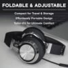 ARTIX CL750 On-Ear Headphones Wired with Mic — Noise Isolating Plug in Headphones, Computer Headphones with Microphone, Headphones for Laptop, Headphones Corded, Headphones with Cord (Aux Jack 3.5mm) - Image 4