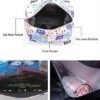 Travel Duffle Bag Weekender Overnight Bag Gym Tote Bag with Dry and Wet Separated Pocket for Women Girls Shoulder Bag Workout Duffel Bag Water Resistant (colorful triangle) - Image 4