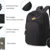 abshoo Classical Basic Travel Backpack For School Water Resistant Bookbag - Image 6