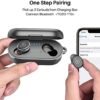 TOZO T10 Bluetooth 5.3 Wireless Earbuds with Wireless Charging Case IPX8 Waterproof Stereo Headphones in Ear Built in Mic Headset Premium Sound with Deep Bass for Sport Black - Image 2