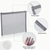 6 Pieces Mesh Makeup Bags Mesh Cosmetic Bag Portable Travel Organizing Zipper Pouch Toiletries Makeup Pouches for Home Office Travel Accessories (Classic Colors) - Image 2