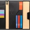 ZOPPEN Mulit-purpose Rfid Blocking Passport Holder Travel Wallet (Ver.4) Passport and Vaccine Card Holder ComboTri-fold Document Organizer Travel Essentials