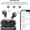 TOZO T6 True Wireless Earbuds Bluetooth 5.3 Headphones Touch Control with Wireless Charging Case IPX8 Waterproof Stereo Earphones in-Ear Built-in Mic Headset Premium Deep Bass Black - Image 4