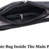 Sling Bag Anti-Thief Crossbody Personal Pocket Bag Lightweight Chest Shoulder Backpack for Travel Hiking (Dark Grey) - Image 7