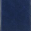 EpicGadget RFID Blocking Premium Leather Passport Holder Travel Wallet Cover Case (Navy Blue) - Image 4