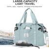 Travel Duffel Bag, Sports Gym Tote Bag, Shoulder Weekender Overnight Bags for Women - Image 2