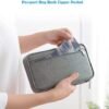 Passport Holder Family - Waterproof Passport Organize Bag -Travel Passport Wallet with Handle and Multiple Pockets - Image 8