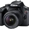 Canon EOS Rebel T100 DSLR Camera with EF-S 18-55mm f/3.5-5.6 III Lens, 18MP APS-C CMOS Sensor, Built-in Wi-Fi, Optical Viewfinder, Impressive Images & Full HD Videos, Includes 32GB SD Card - Image 3