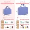 HOTOR Travel Toiletry Bag - Toiletry Bag w/Hanging Hook - Spacious Toiletry Bag for Women & Men, Makeup Bag/Big Comparment, Waterproof for Travel Accessories, Travel Essentials, Medium, Aegean-Blue - Image 3